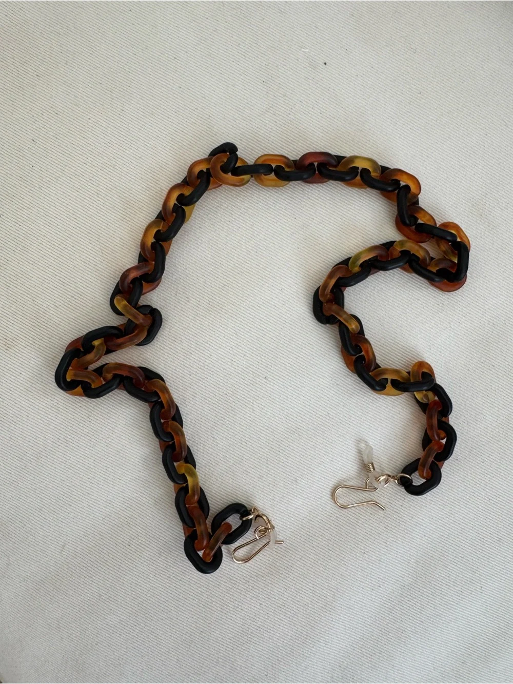 Lele Sadoughi Tortoiseshell Glasses Chain